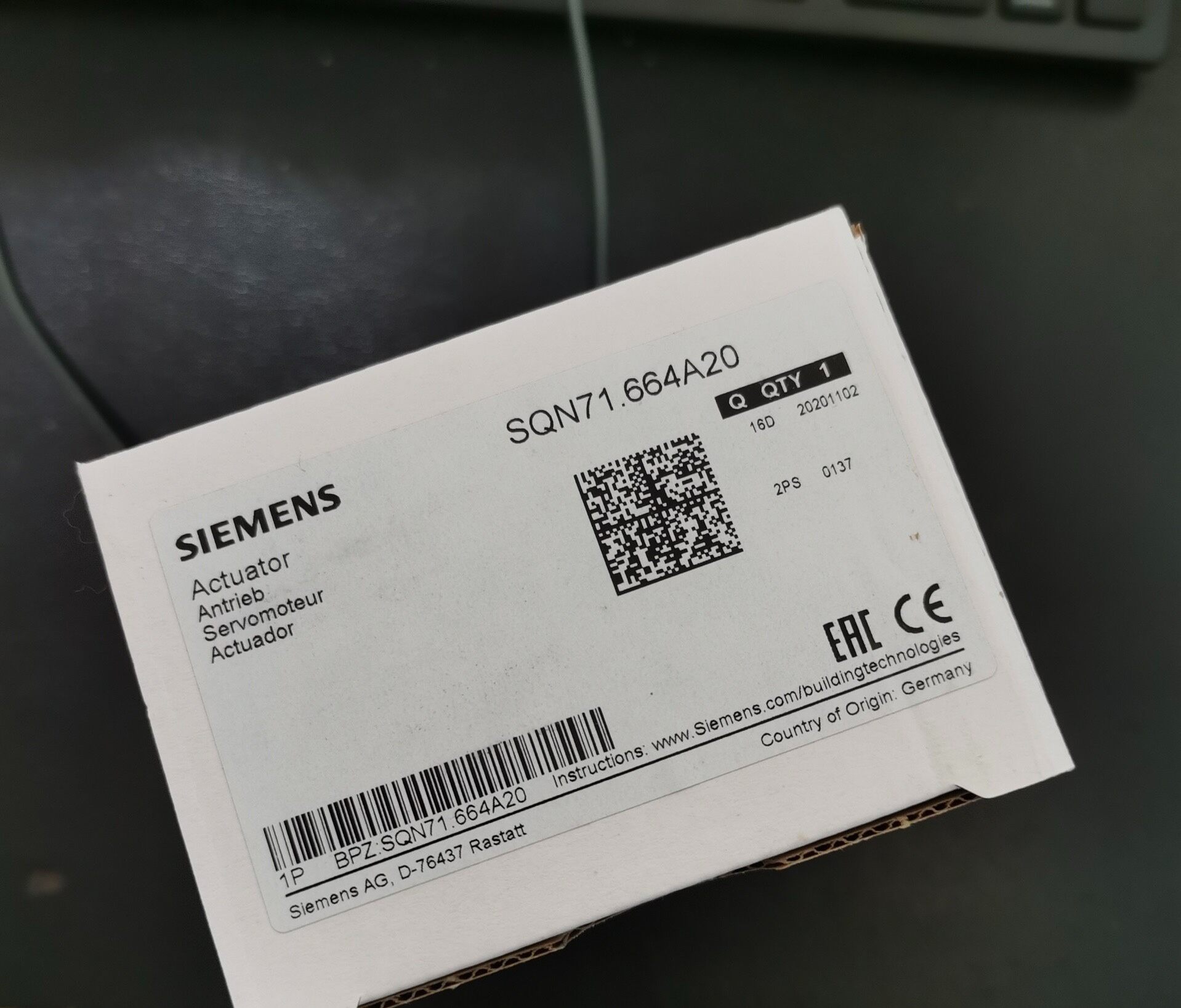 SQN70.664A20  SQN71.664A20西门子伺