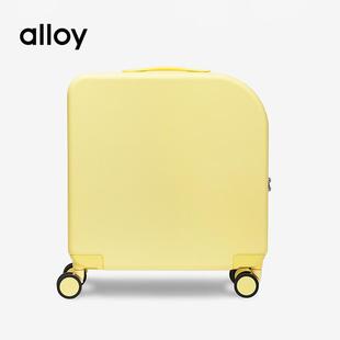 高档alloy乐乙行李箱同款红阿色拉杆箱星登机箱结婚旅行明箱密码