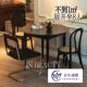 法式 复古全实木实木桌面E0级圆餐桌可伸缩复古圆桌复古风椭圆拉伸
