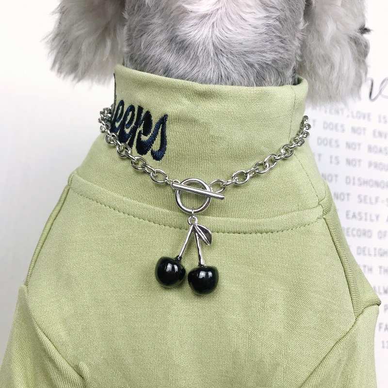 自制宠物身份牌挂绳泰迪狗狗猫咪项圈中小型犬雪纳瑞博美英短饰品