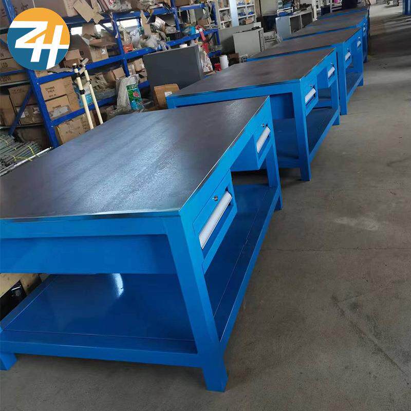 钢虎钳工工作台钳工配模具板修理工装型模配模桌重型铸铁操作钳配