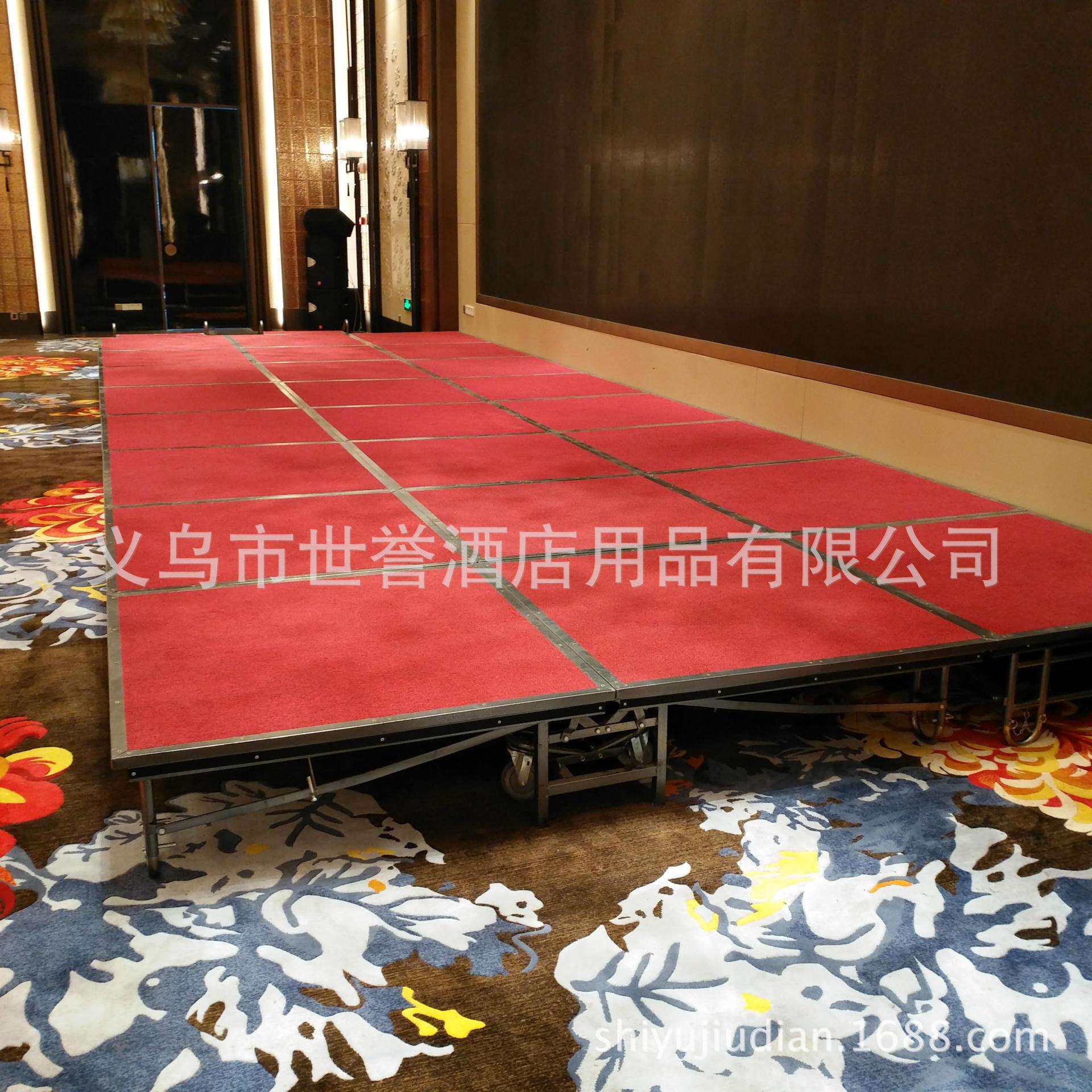 杭州星级酒店宴会活动舞台户外婚庆组装T台高度可调节折叠舞台