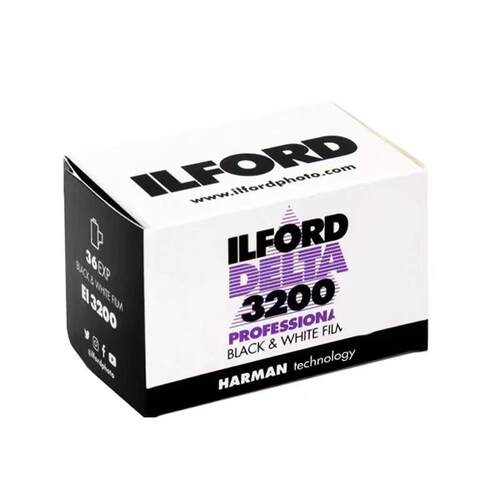 ilford 伊尔福DELTA 3200 135黑白胶卷36张