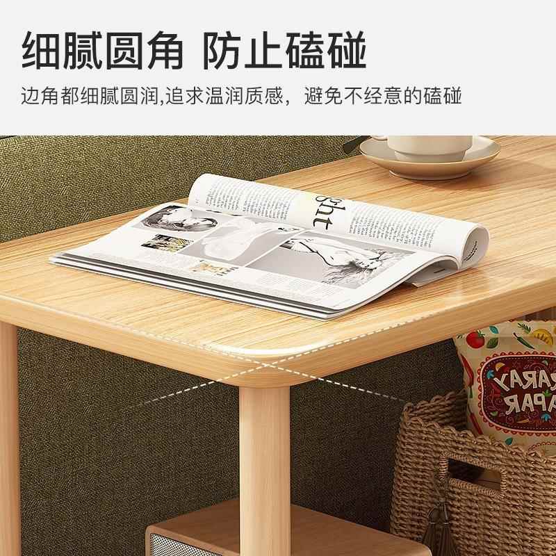 边几小茶几桌子出租屋租房床头柜小型简约小户型家用茶几小桌子厂