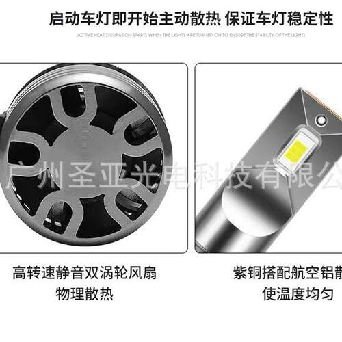 厂家直批 汽车LED前大灯 超亮聚光汽车灯泡H7/H4/H1/9005/H11车灯
