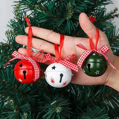 5cm Christmas Bell Ornaments Hanging Decor for Tree & Home