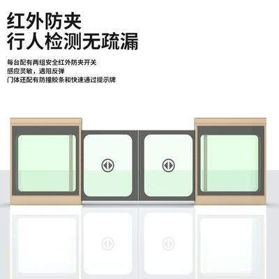 公交台动自感应平移门AIH动门屏蔽门BRT轻轨地电铁机场站安全闸机