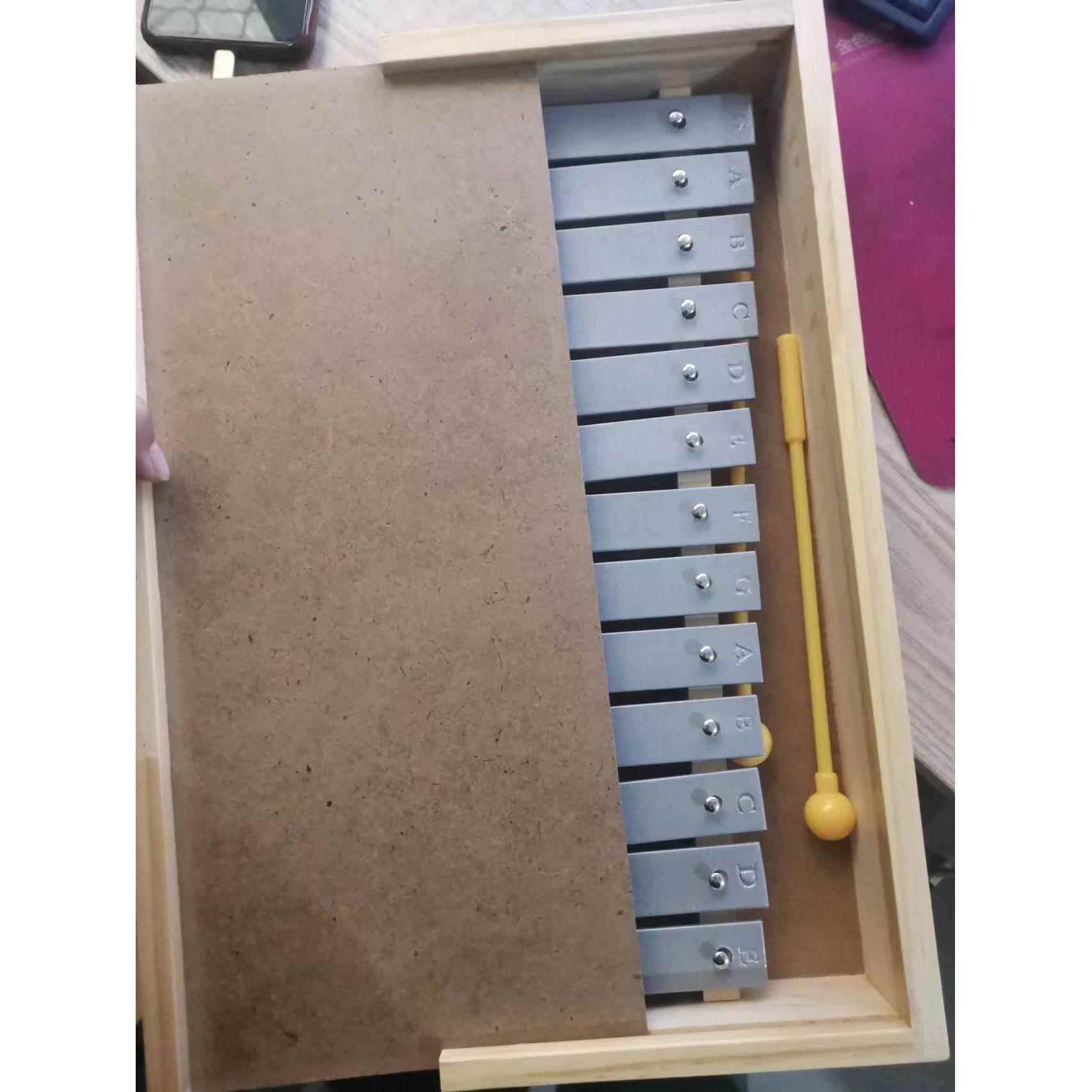 新款奥尔夫5铝音敲琴打琴13音彩器色幼板琴8音25音儿园教具打击乐