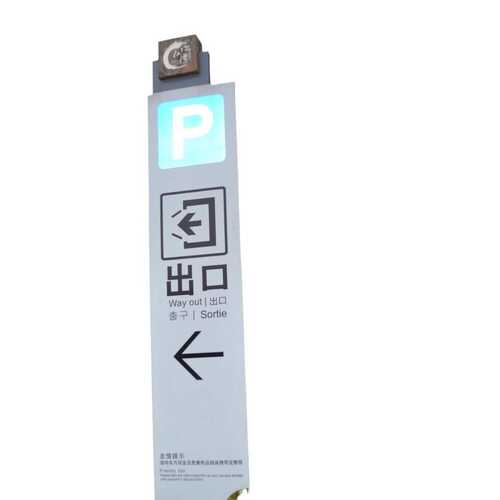 医院指示牌字厂家视户外指引不锈钢双面发光牌标识标牌定制牌导