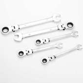 棘轮扳手快速双向两用小开口梅花工业级五金自动省力工具套装