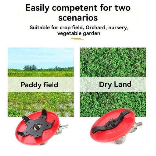 Multi-Functional Grass Trimmer Head For Lawn Mower Garden