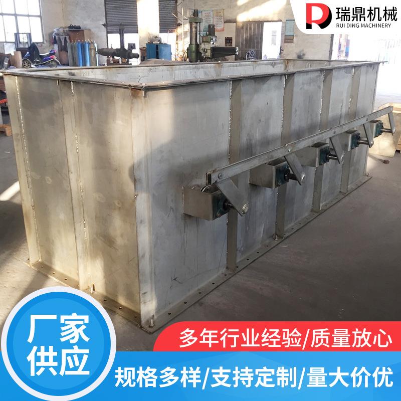 矩形方风门矩形通风蝶阀电动手动气动通风蝶阀烟道脱硫挡板门