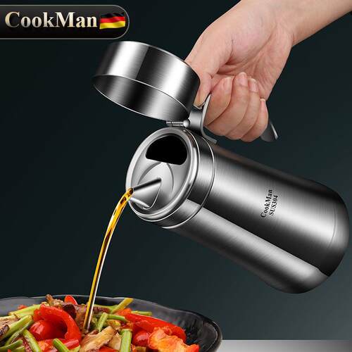 欧式油壶新款防漏瓶挂厨房家用不油装料酱油醋调瓶不油厂家直供锈