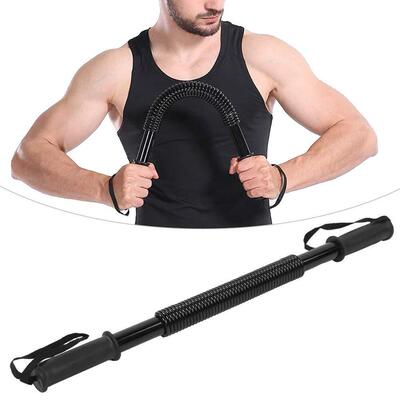 Premium Spring Power Bar Multi-Functional Arm Chest Trainer