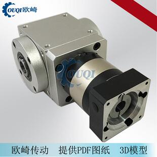 PW065换向器十字齿轮转向箱90度转向器精密换向器