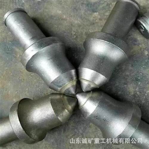 诚矿直售采煤机截齿42CrMo钢冷挤压制成温淬火工艺