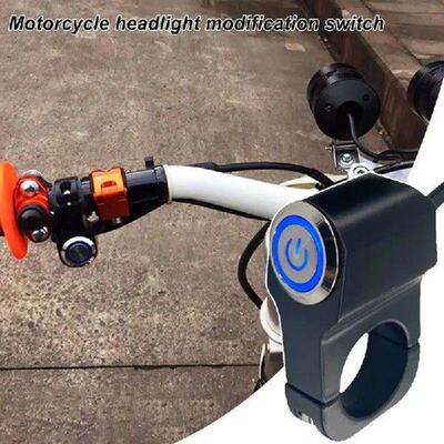 Motorcycle Headlight Switches On/Off Motorcycle Push Button