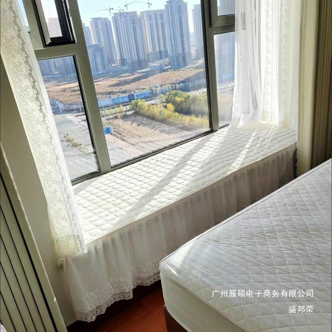 厂dszxzdfw家直销公主风卧室窗加飘窗厚防滑垫子落地蕾丝花边垫台