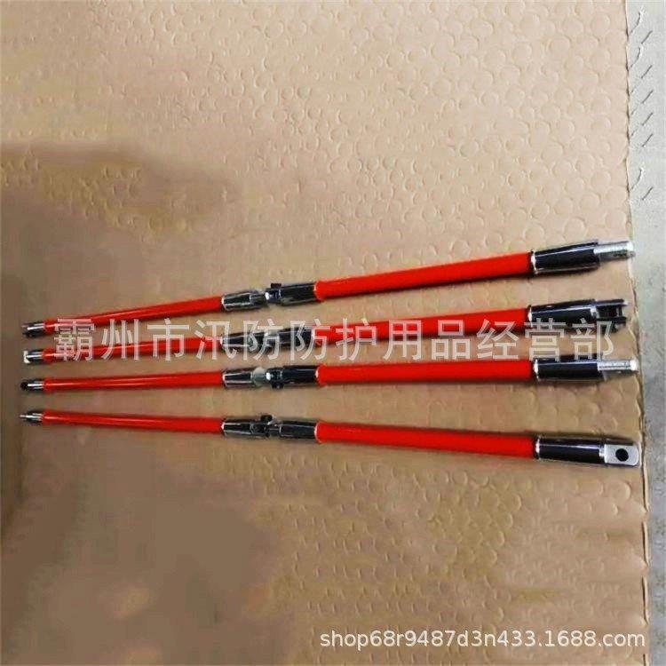 110KV带电作业提线钩ZF010712电力施工绝缘拉杆 高压防潮对接拉棒