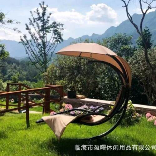 户外铁艺秋千吊椅休闲吊篮摇椅别墅庭院梦幻秋千吊床