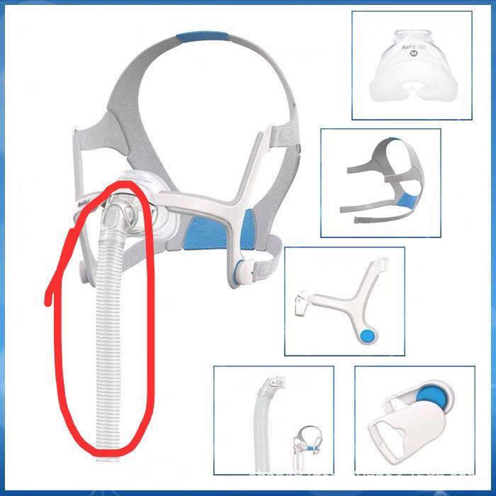 瑞思迈airfit n20短管鼻罩澳大利亚resmed s10面罩30公分管