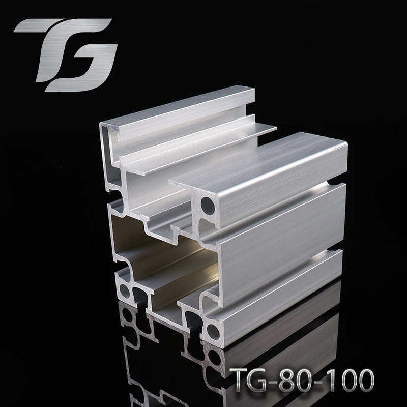 2.5倍速链铝型材节距31.75配套型材 上海倍速链铝材批发80100