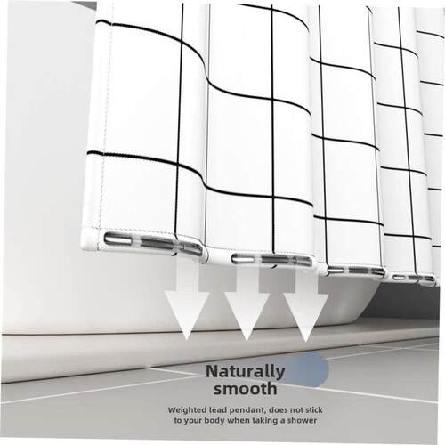 Waterproof bathroom shower curtain shading curtain all warm