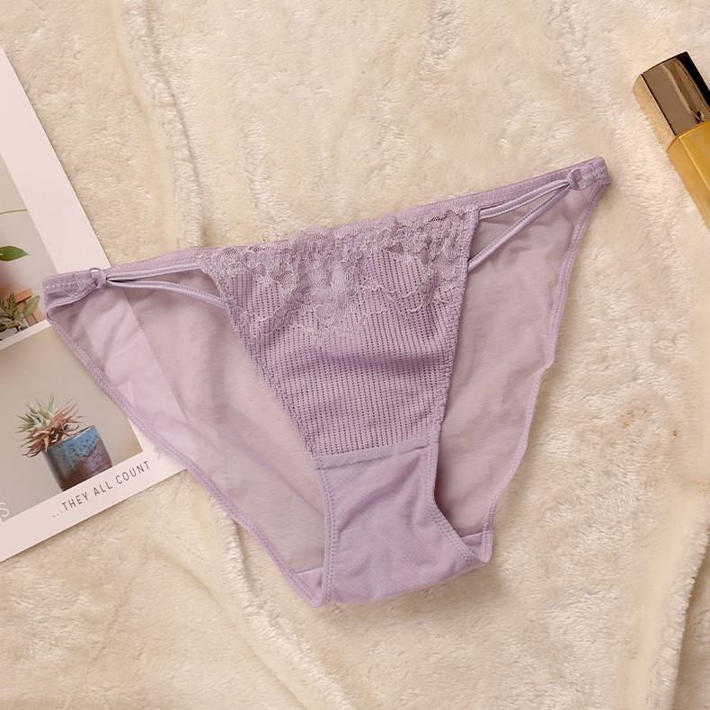 steel gathered ring lace thin underwear soft women set bra