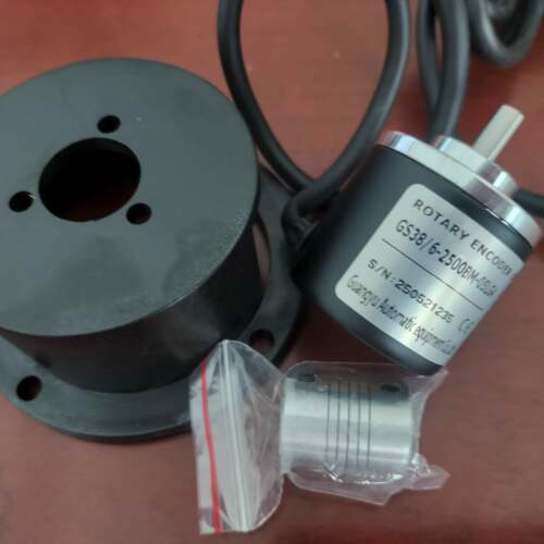 光电编码器GS38/6-2500BM-05LG4编支架联轴器试验机用旋转编码器