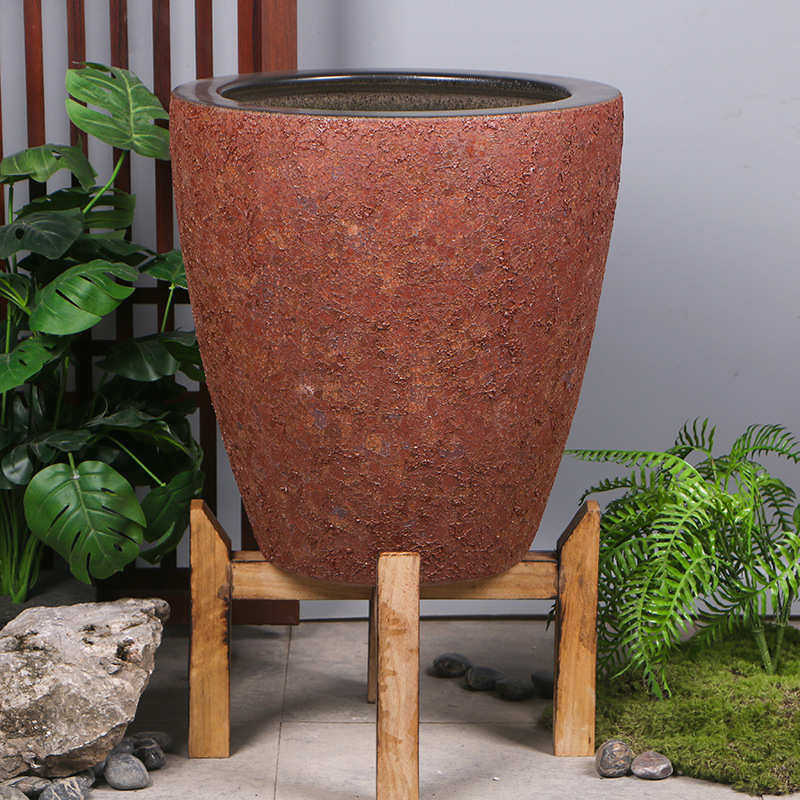 景德镇陶瓷鱼缸加高带底座水培碗莲睡莲铜钱草多肉盆栽庭院金鱼缸,宠物/宠物食品及用品,桌面缸,淘宝优惠券,粉丝福利购,淘宝优惠卷