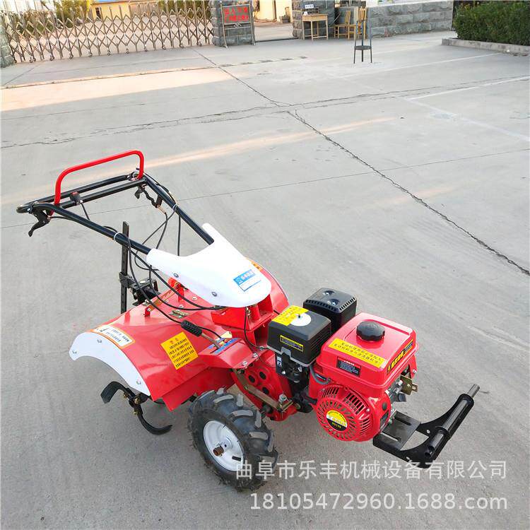 果园大棚除草施肥耕地机 多功能小型汽油旋耕机型号规格