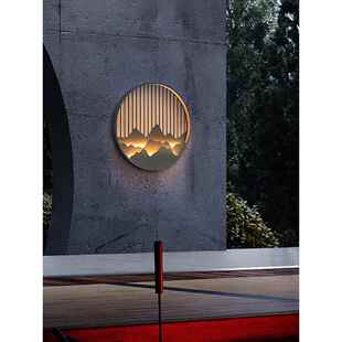 门道ITS防水楼梯室外过简约外墙庭院灯阳壁台别墅厅户 现代新中式