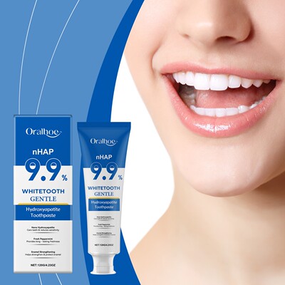 ORALHOE Gentle Mint Toothpaste Protects Enamel, Cares for Te