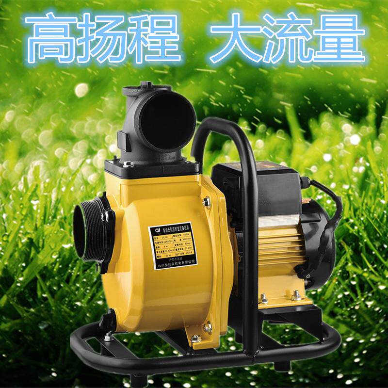 3寸智能无刷变频直流自吸离心泵农用灌溉太阳能MPPT电动车抽水泵