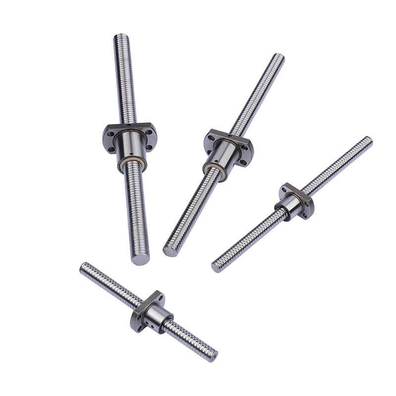 不锈钢精密梯形空心丝滚珠丝螺母螺杆杆升降丝滚珠长杆杆丝杠sfk