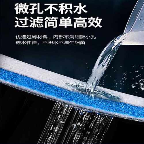 新款直销鱼缸过滤棉8D6D高密度海绵加厚净水质棉滤材棉洗不烂生化