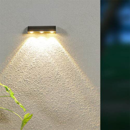 LED户外射灯朝下照广告牌门牌阳台门前露台室外防水墙壁灯洗墙灯
