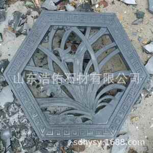嘉祥浩石佑雕壁九516龙壁浮雕人物花草造型雕画刻