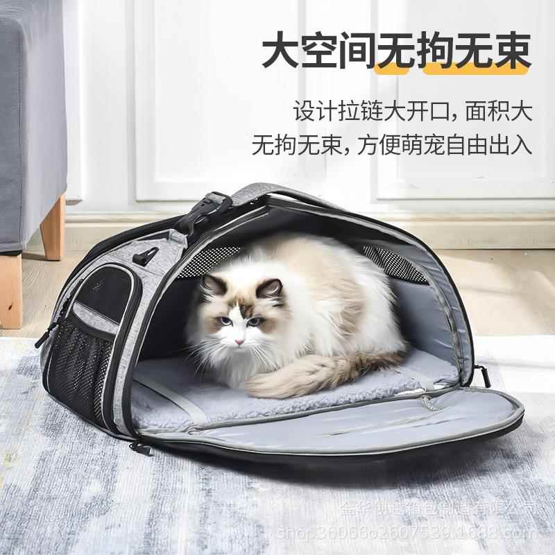 新款直销乐佩琪外贸原单猫包外出便携透气宠物手提单肩包宠物包