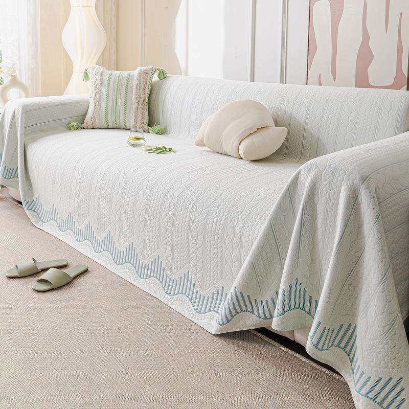 简约现代感沙发盖布2025新款夏季凉感沙发垫布凉豆豆夏天全盖套罩,鲜花速递/花卉仿真/绿植园艺,割草机/草坪机,淘宝优惠券,粉丝福利购,淘宝优惠卷