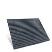 坡道板减震停车场减噪坡道防缓冲板垫板橡胶减噪下坡车库噪减速板