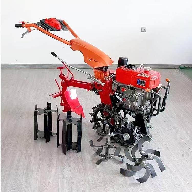 田园管理友手旋推机汽油柴油双链轨耘耕机除草耕松土犁农BAJ地履