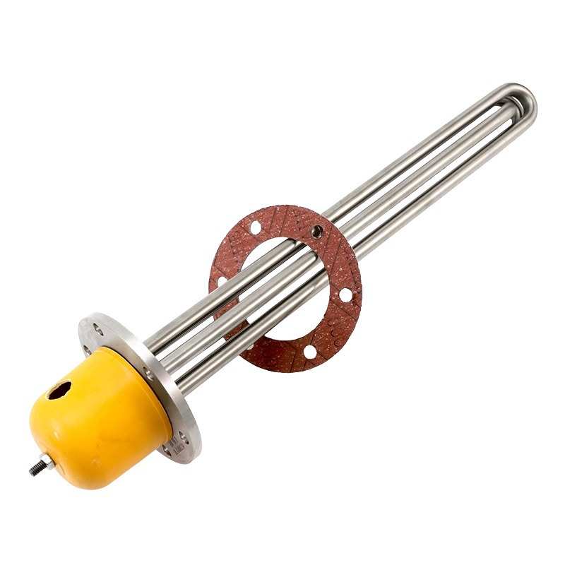 Y2型不锈钢115MM法兰电热管导热油加热管锅炉水箱加热管380大功率