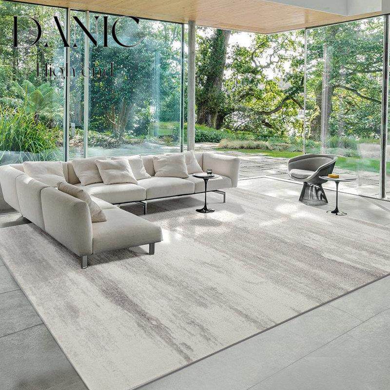 地毯客厅轻奢高级茶几毯家用卧室床边毯沙发现代简约风式地垫满铺