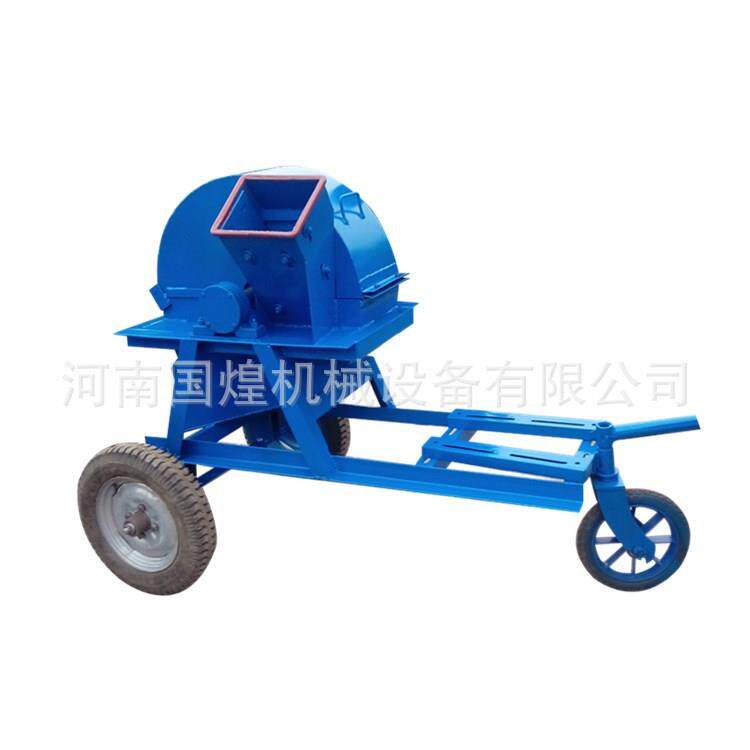 果园电动小型木材粉碎木材边角料粉碎机硬质秸杆灌木切碎机