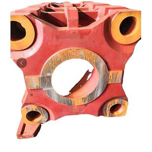 铸造厂供应通用机械树脂砂工艺QT450注塑机头板二板等铁铸件铸制