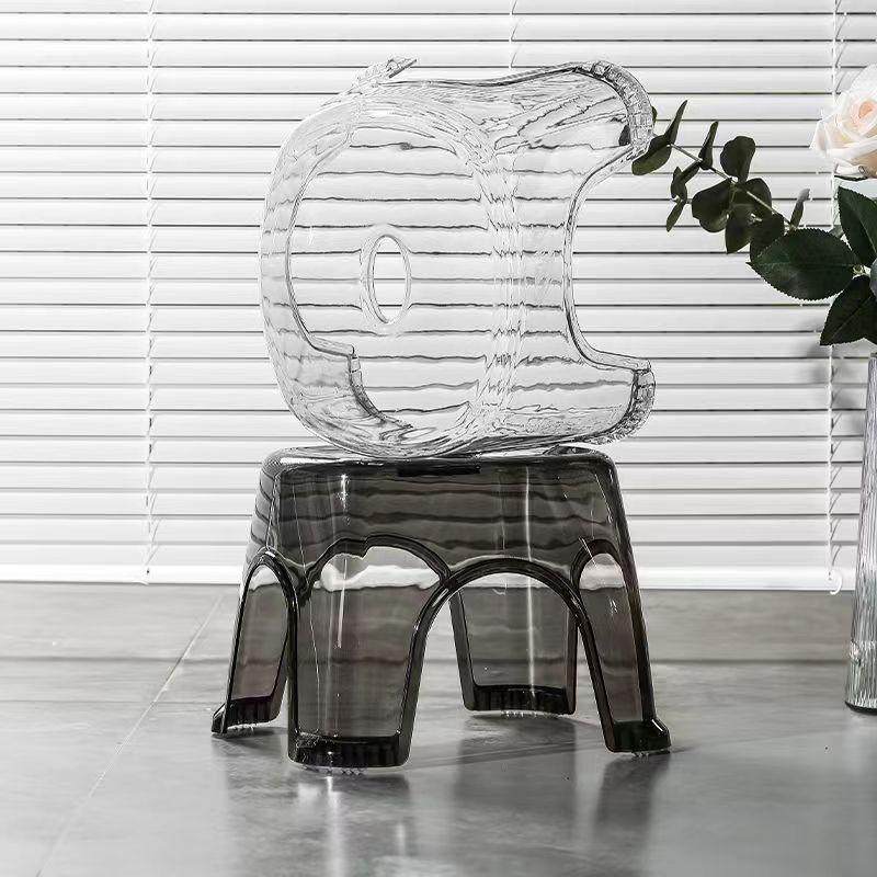 亚克力小凳子用矮凳透明高级塑料儿童椅子换鞋凳客厅卫生间板凳,住宅家具,矮凳,淘宝优惠券,粉丝福利购,淘宝优惠卷