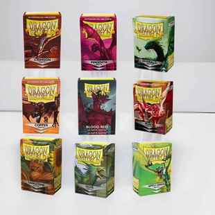 龙盾 丹麦进口 卡套 万智牌 WS 三国杀 PTCG 66*91 牌套 第二连接