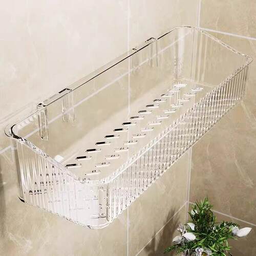 Bathroom storage rack, toilet washroom bracket, wall-mounted