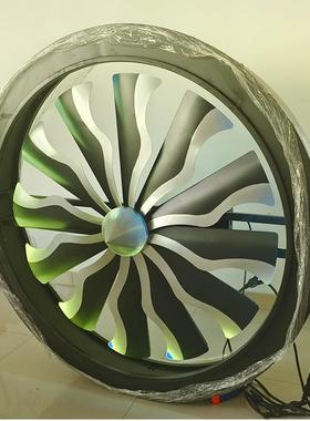 LmED机擎2飞.5风扇灯1.2TCZm1.5m复引古工业风扇灯2m舞台背景酒吧